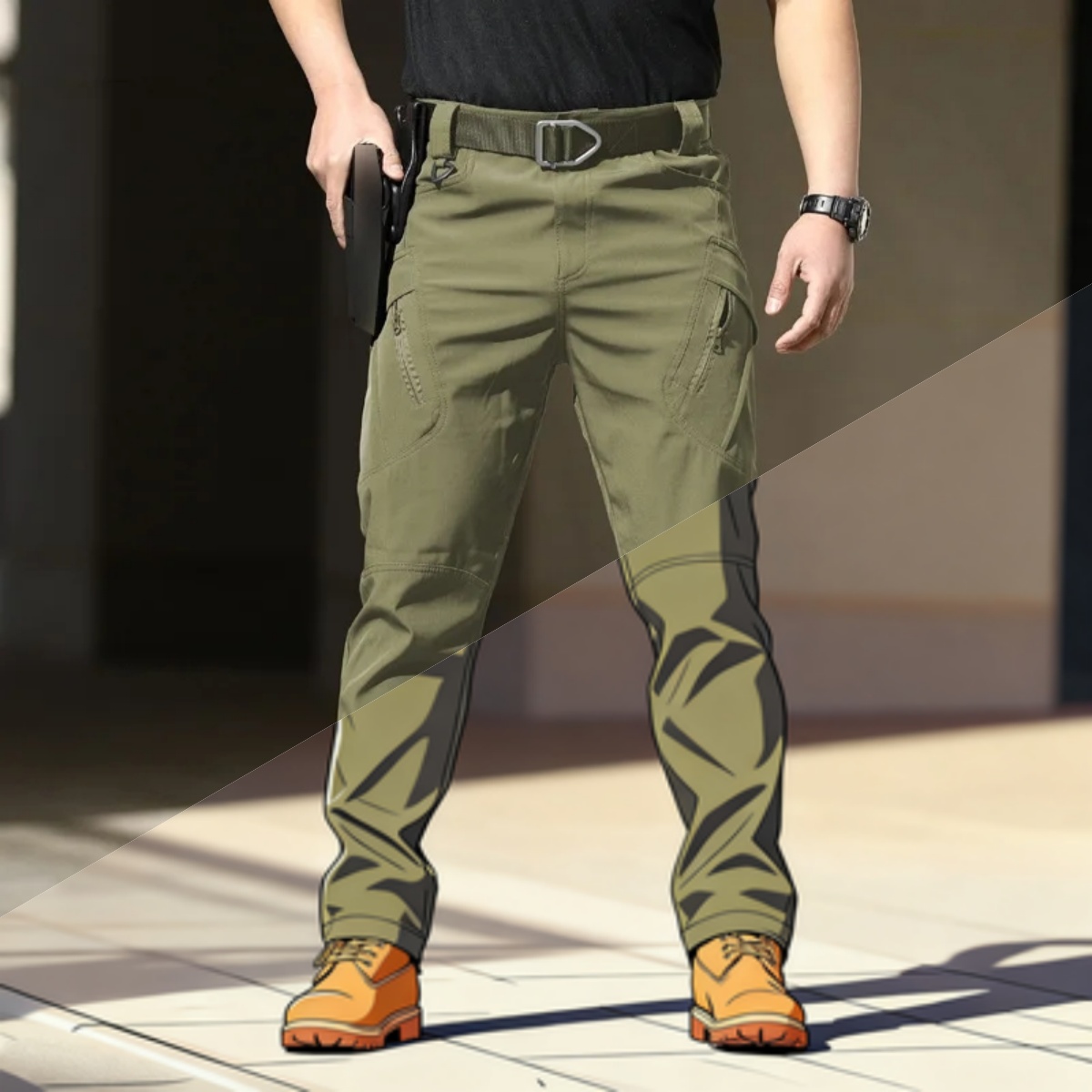 Outdoor Hunting News - S-5XL da uomo Autunno 2025 Primavera