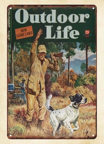 Outdoor Hunting Dogs - Copertina della rivista OUTDOOR LIFE del