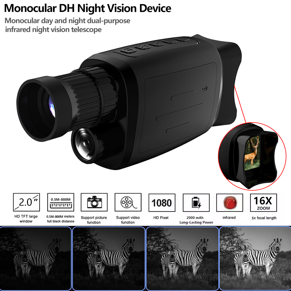 Outdoor Hunting News - Dispositivo di visione notturna monoculare 1080P