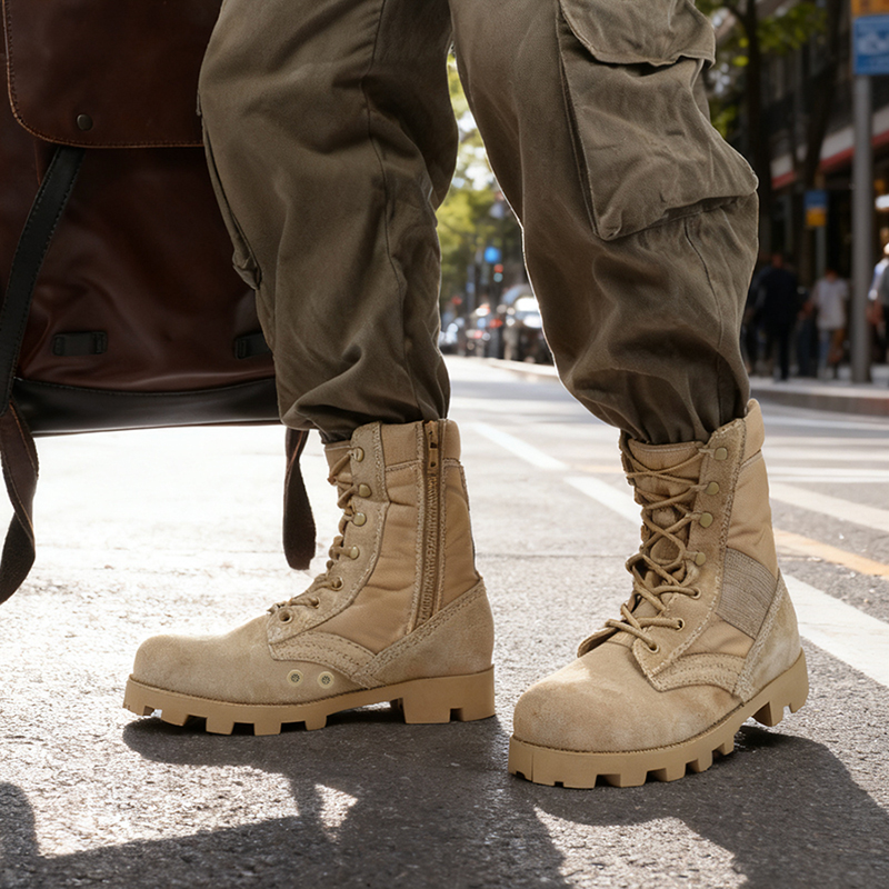 Scarpe da Trekking per Uomo, S - Hunting And Camping In Jungle recensione e prezzo