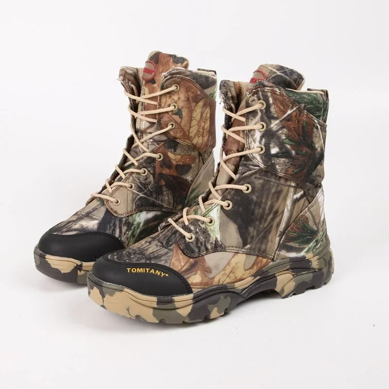 Stivali mimetici nel deserto d - Hunting Outdoor Boots recensione e prezzo