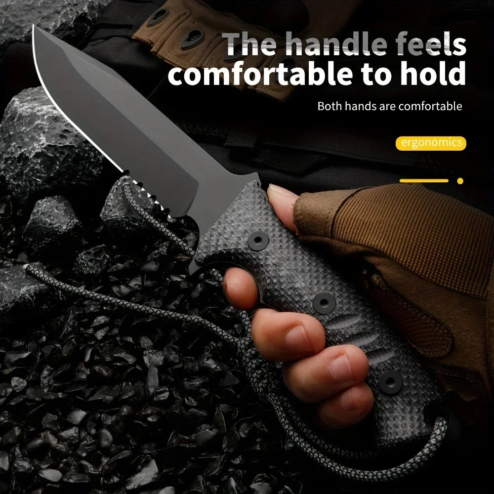 Coltello da campeggio di alta  - Hunting And Camping In Jungle recensione e prezzo