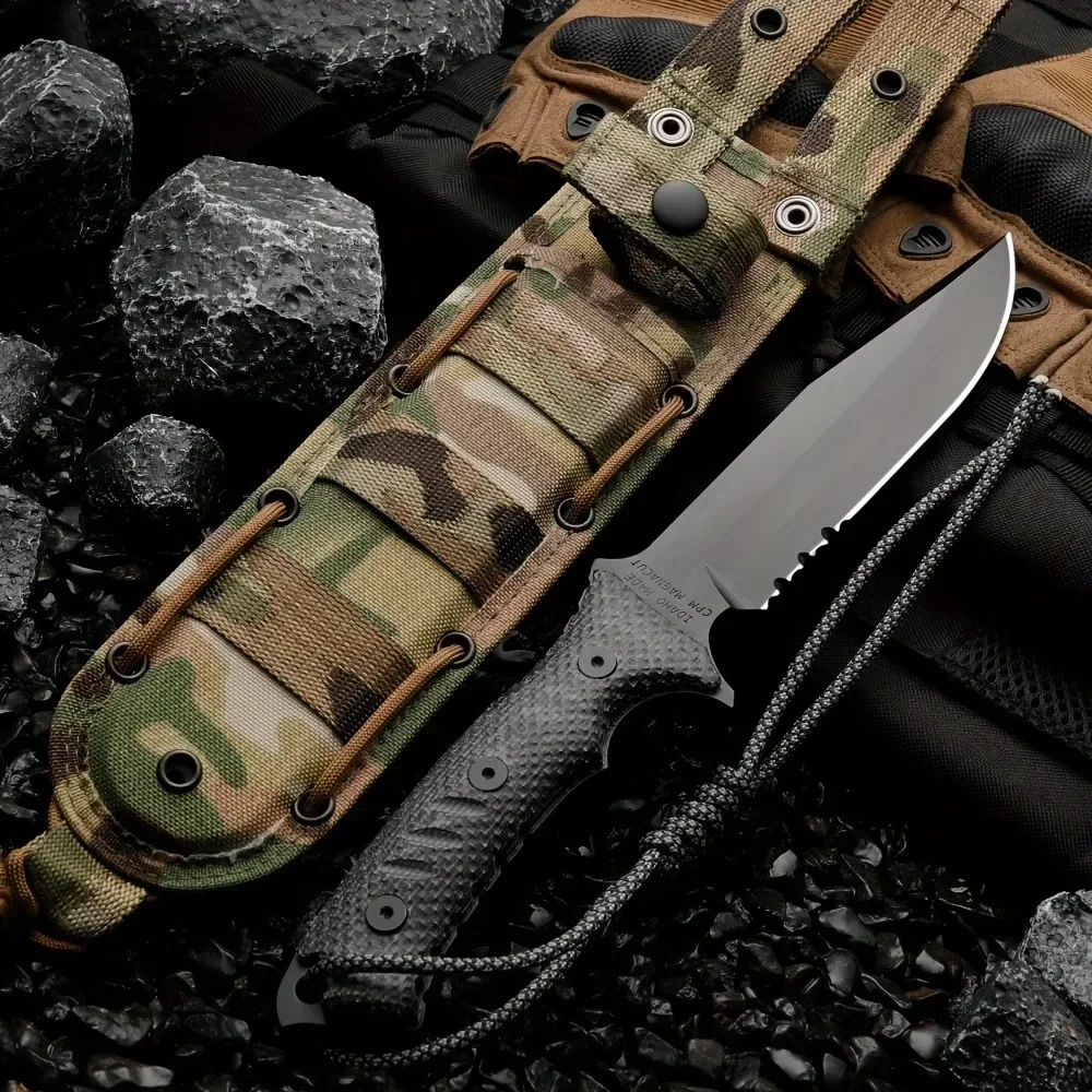 Coltello da campeggio di alta  - Hunting And Camping In Jungle recensione e prezzo