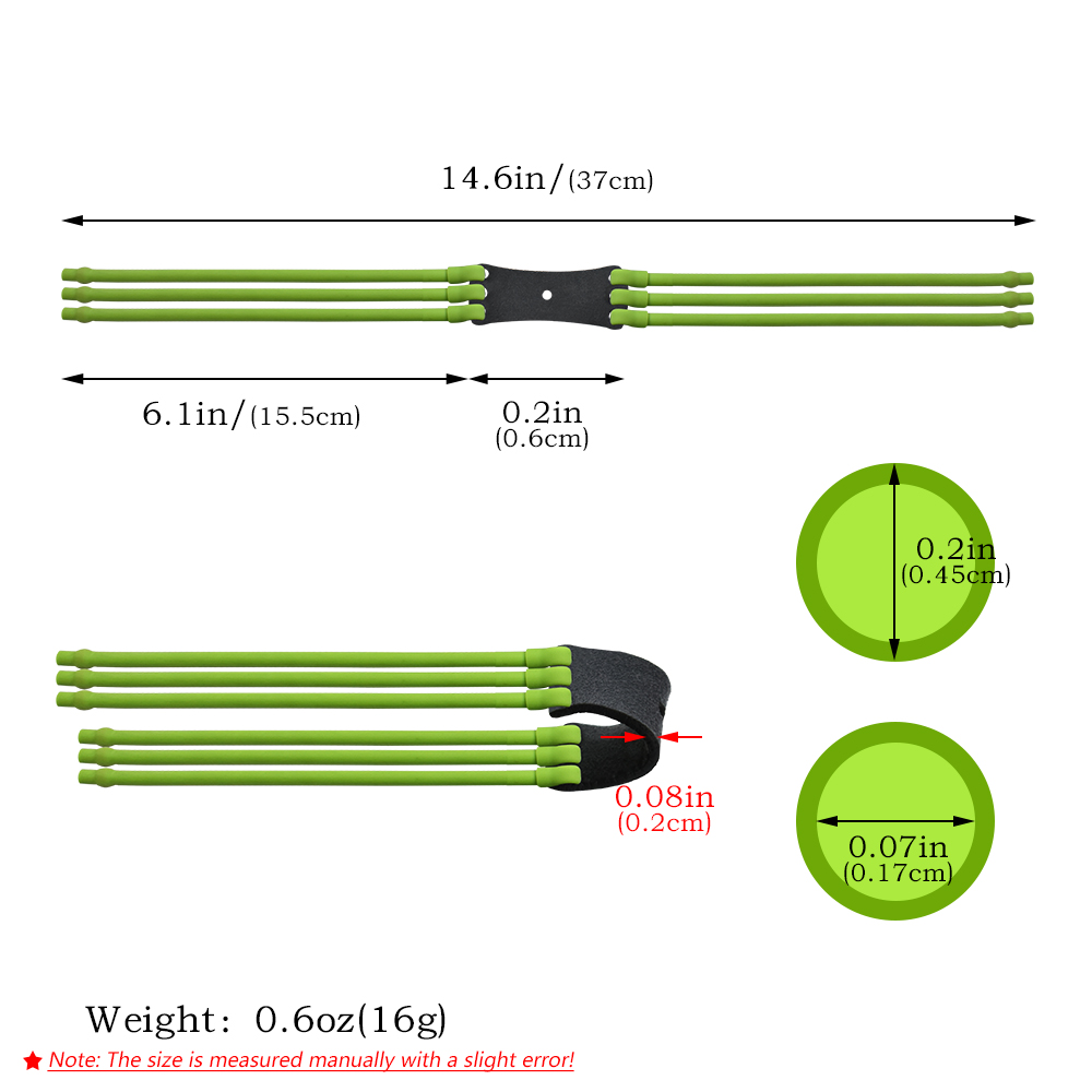 Nuovi Elastici in Gomma per Fi - Is Hunting Outdoor Recreation recensione e prezzo